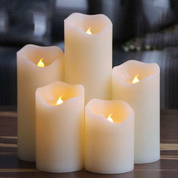 electrical paraffin wax led candle