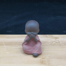 Load image into Gallery viewer, Small Buddha statue monk figurine