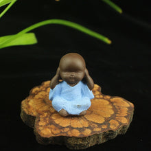 Load image into Gallery viewer, Small Buddha statue monk figurine