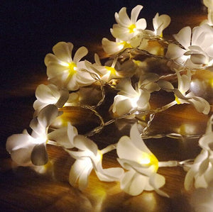 Handmade floral led light