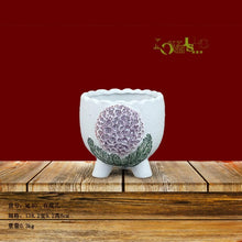 Load image into Gallery viewer, High Quality Ceramic Flowre Pot Temperature Fambe Creative Snow Glaze with  Flower pots